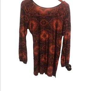 Billabong boho shift dress with lace up back.